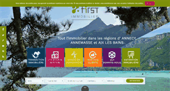 Desktop Screenshot of first-immobilier.fr